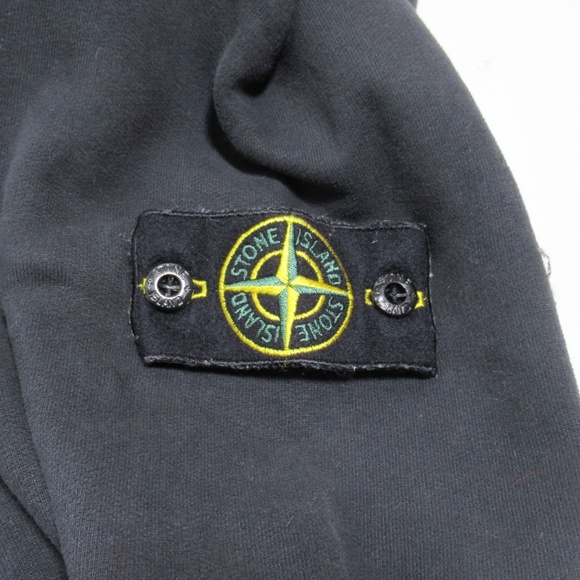 Stone Island Multi Detail Pocket Mock Neck Sweatshirt Black 751560519V0029 L - Picture 7 of 12